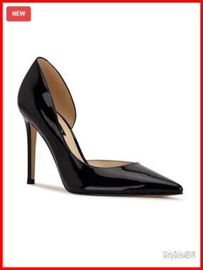 Nine West Folowe Pointed Toe Stiletto Pump Slip-On Heel
